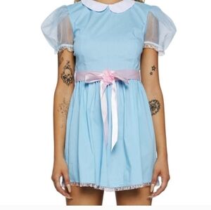 Dolls Kill Dress The Shining Twins Trickz N Treatz Size M Halloween Costume